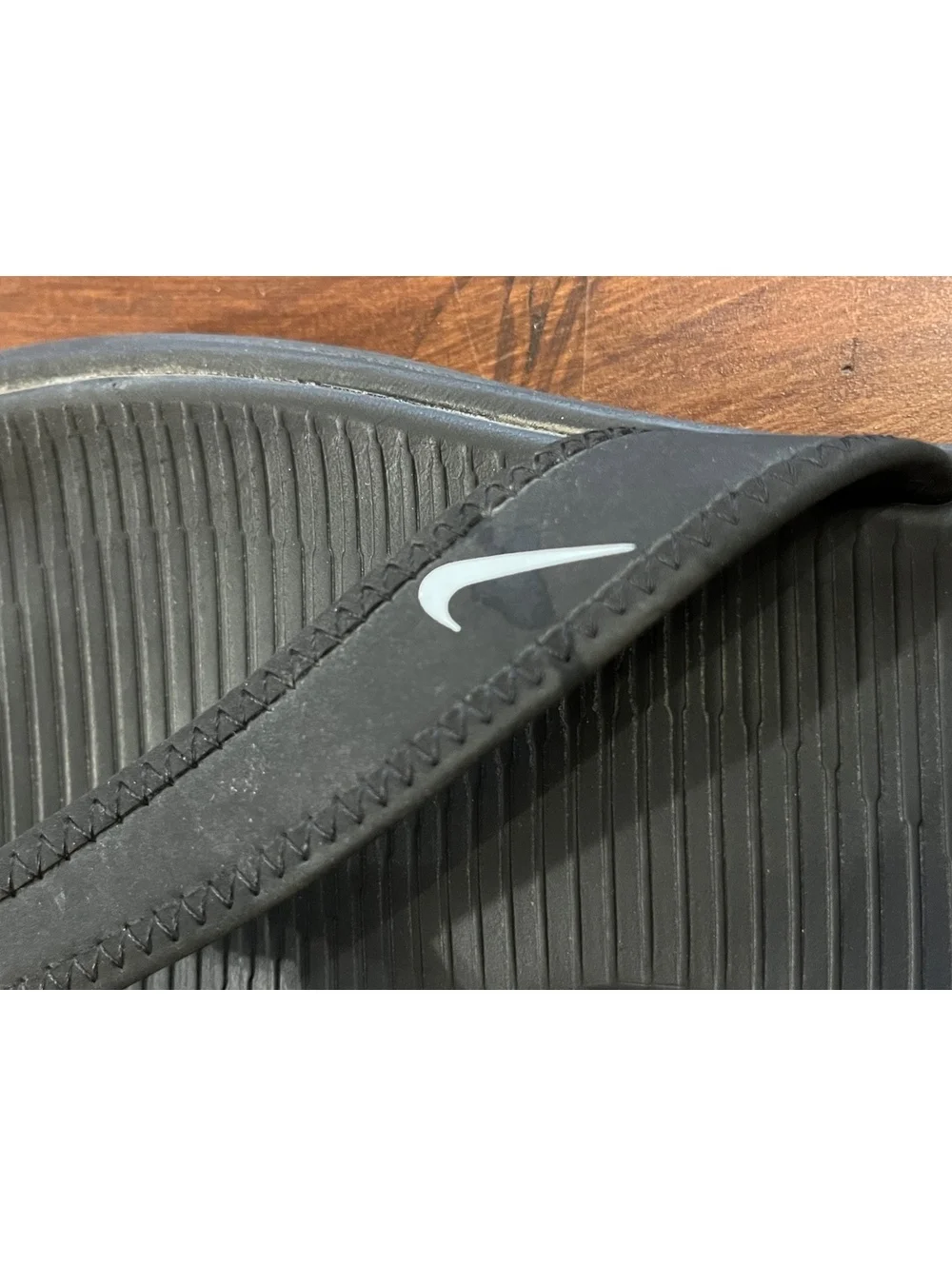 Nike Black Flip Flop Sandals Size 9 US Men's Comfortable Casual Footwear